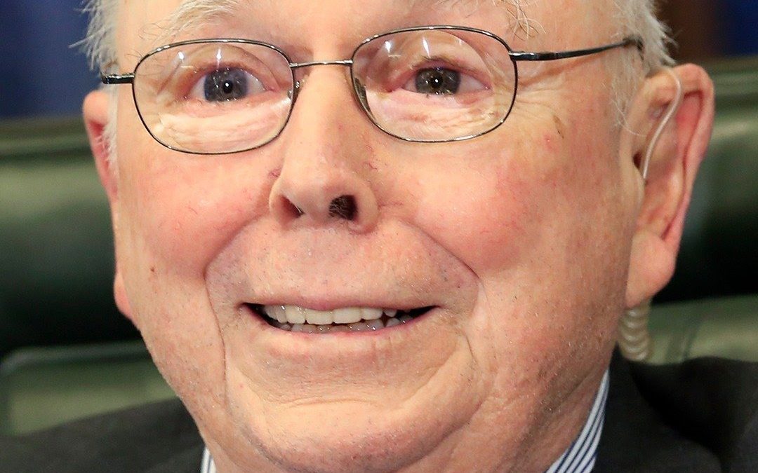 Charlie Munger a man almost 100 years in age, giving time tested Advice.