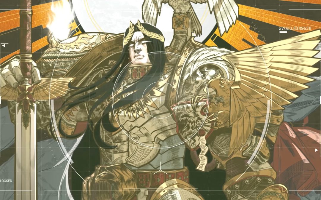 Emperor of Mankind Warhammer 40K Art