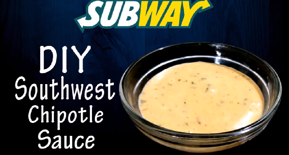 Make Southwest Chipotle Sauce Just like Subway at Home