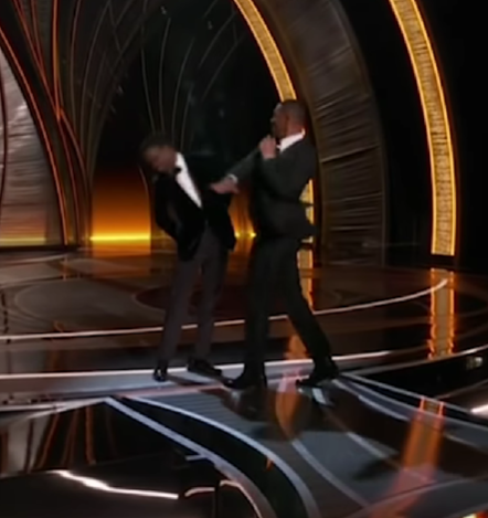 Will Smith smacks Chris Rock on stage at the Oscars